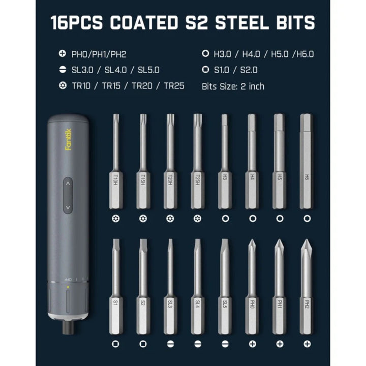 Fanttik - Tournevis électrique sans fil S1 Pro