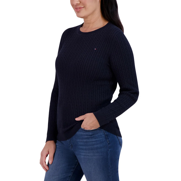 Tommy Hilfiger - Chandail à point de torsade à manches longues