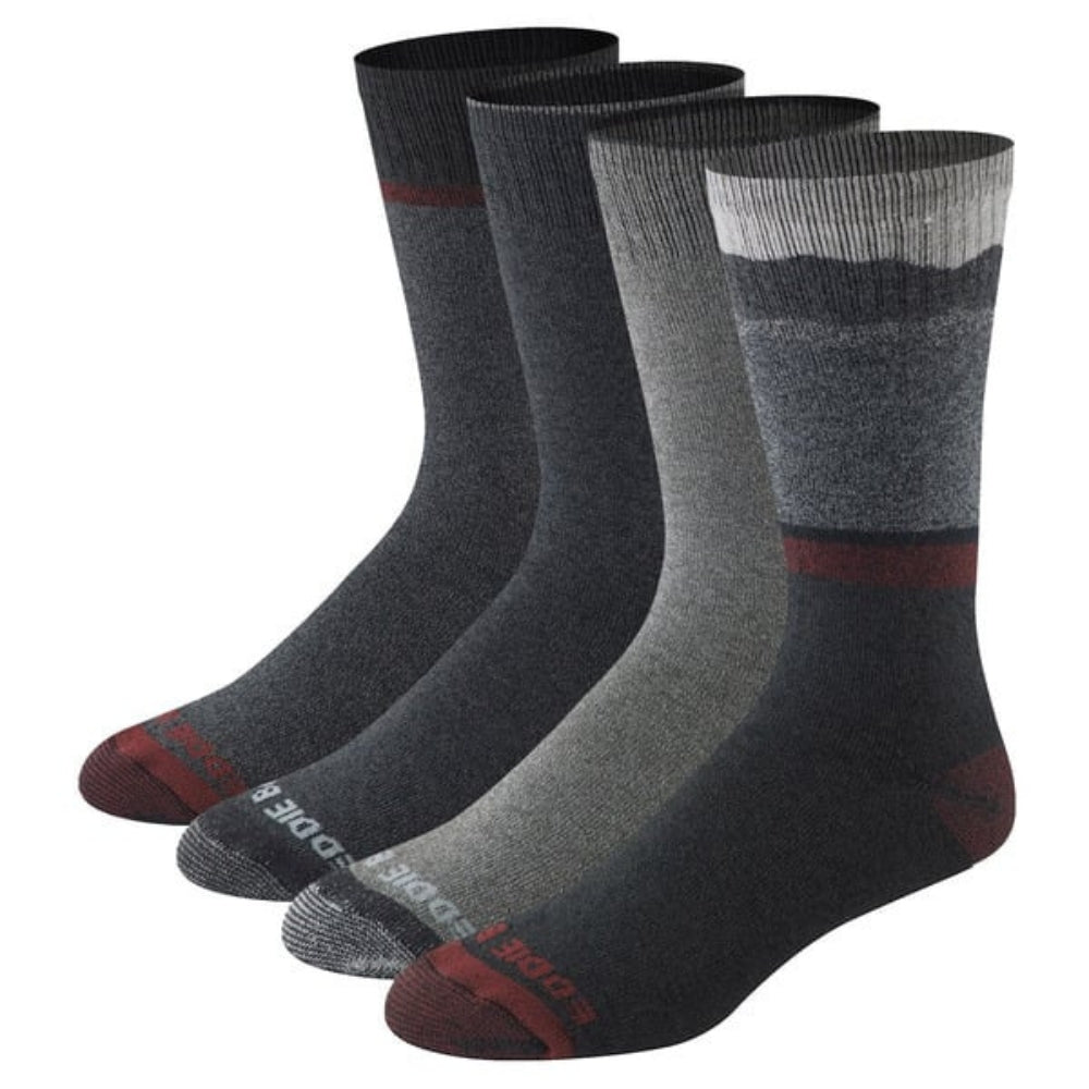 Eddie Bauer - Chaussettes mi-mollets, 4 paires pour hommes