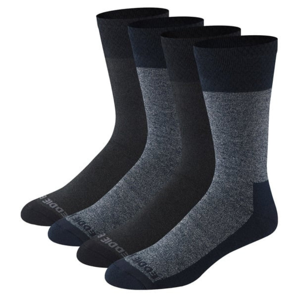 Eddie Bauer - Chaussettes mi-mollets, 4 paires pour hommes