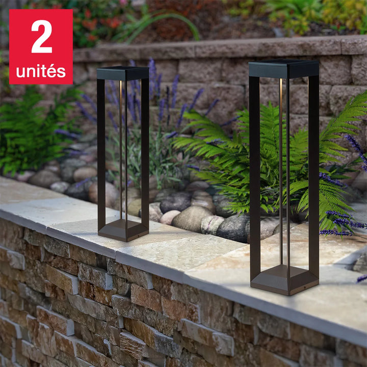 Naturally Solar Pathway Bollard Light - 2-Pack