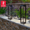 Naturally Solar Pathway Bollard Light - 2-Pack