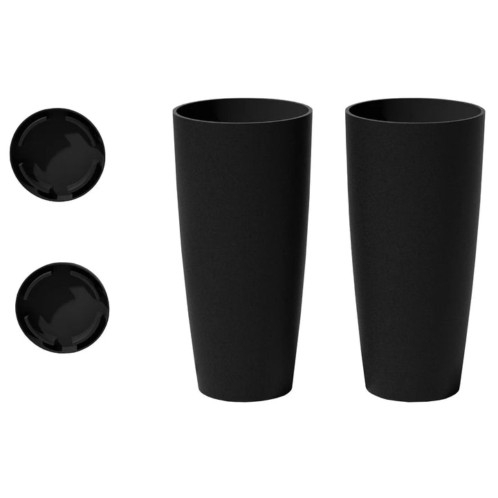 Veradek - Jardinière ronde de 28 po, paquet de 2