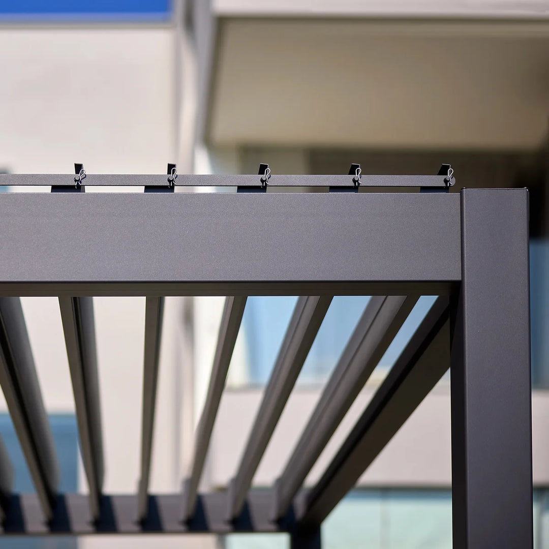 Mirador Adjustable Louvered Aluminum Pergola