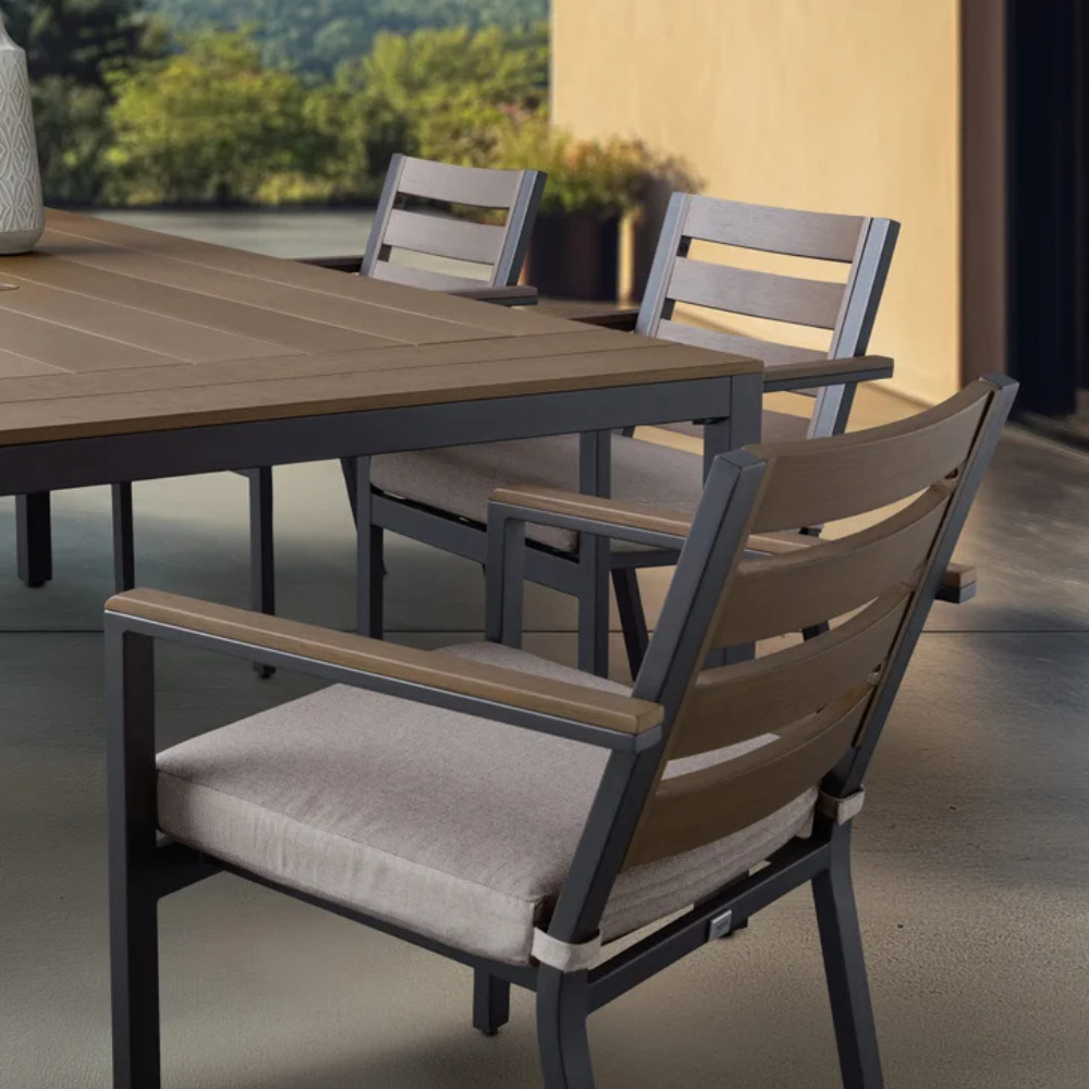 Stockholm - 6-Piece Outdoor Dining Set