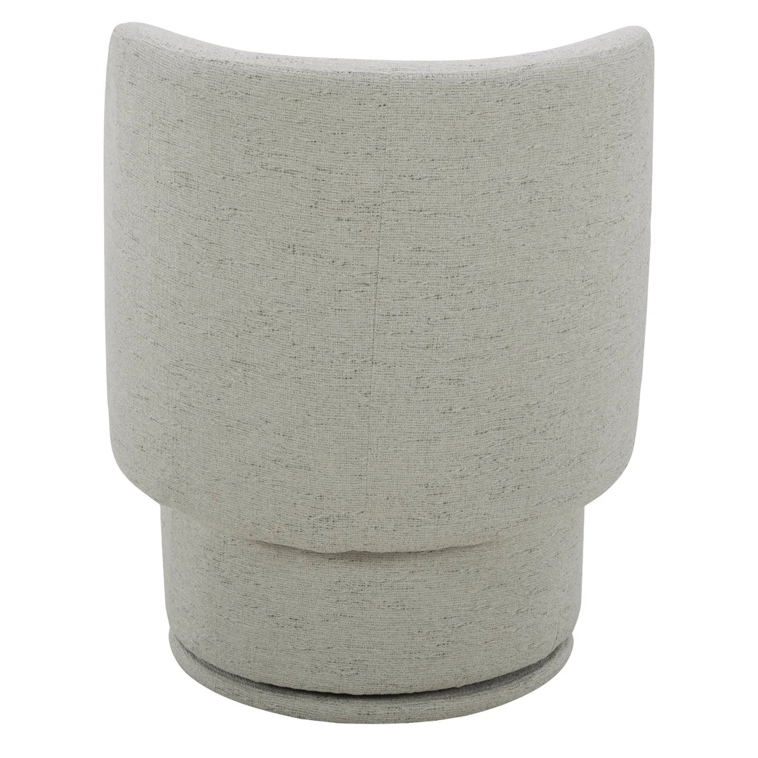 Aiden & Ivy - Chaise de salle à manger pivotante en tissu