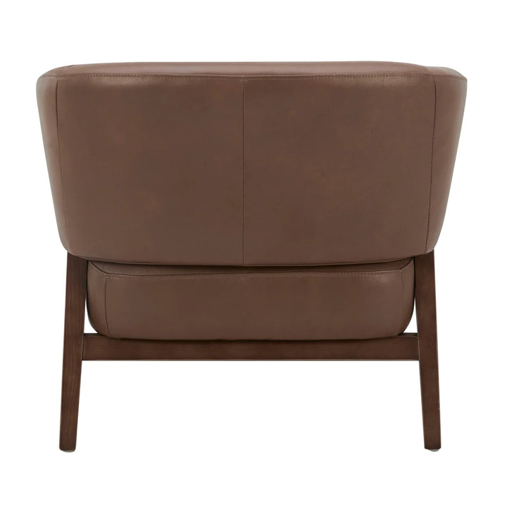 Aiden & Ivy - Fauteuil en cuir pleine fleur