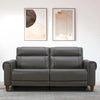 Aiden & Ivy - Electric Reclining Leather Sofa