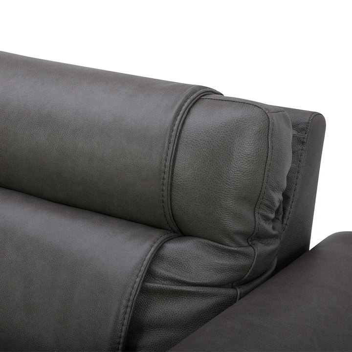 Aiden & Ivy - Canapé inclinable électrique en cuir