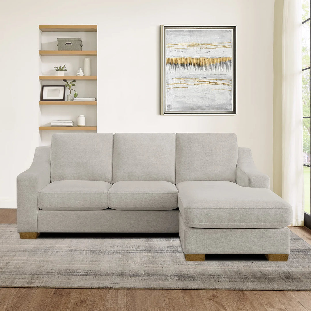 Thomasville - Canapé en tissu 2 pièces avec méridienne Dillard