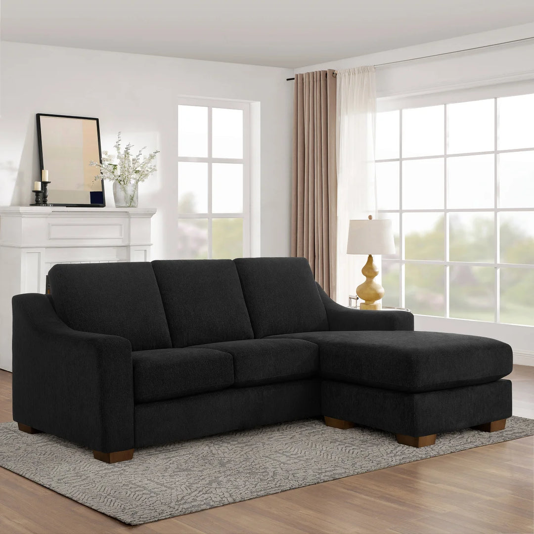 Thomasville - Canapé en tissu 2 pièces avec méridienne Dillard