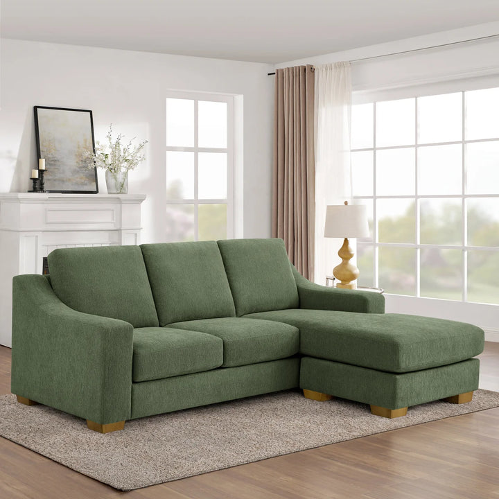 Thomasville - Canapé en tissu 2 pièces avec méridienne Dillard