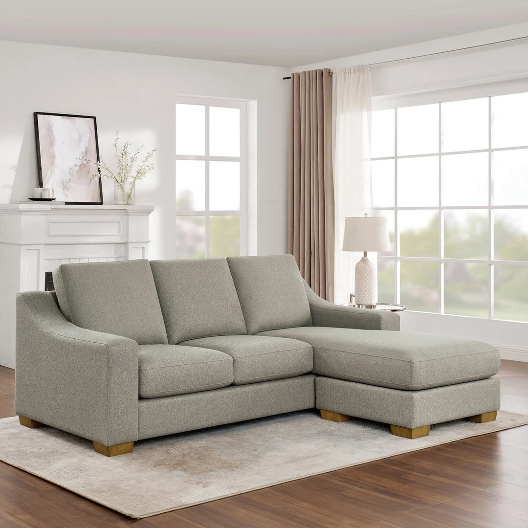 Thomasville - Canapé en tissu 2 pièces avec méridienne Dillard