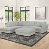 Henredon - Larkin House fabric sectional, 2 pieces