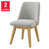 Aiden & Ivy Destin Fabric Dining Chair - 2-Pack