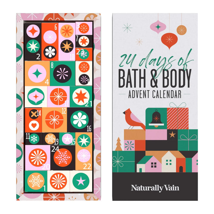 Naturally Vain 24 Days of Bath and Body Advent Calendar