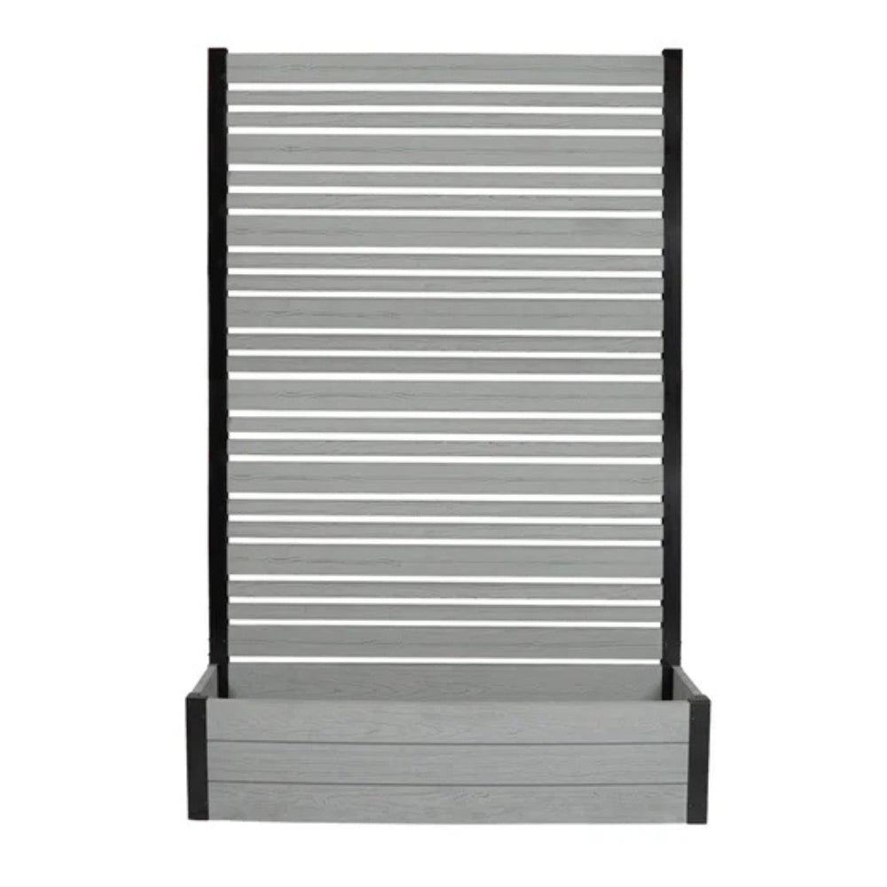 Florence - 6 ft screen set with planter box, 1 panel