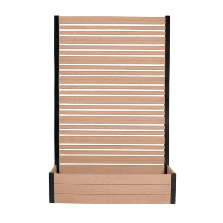 Florence - 6 ft screen set with planter box, 1 panel
