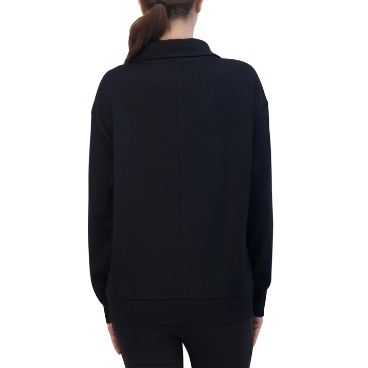 Gaiam - Pull côtelé à fermeture 1/4