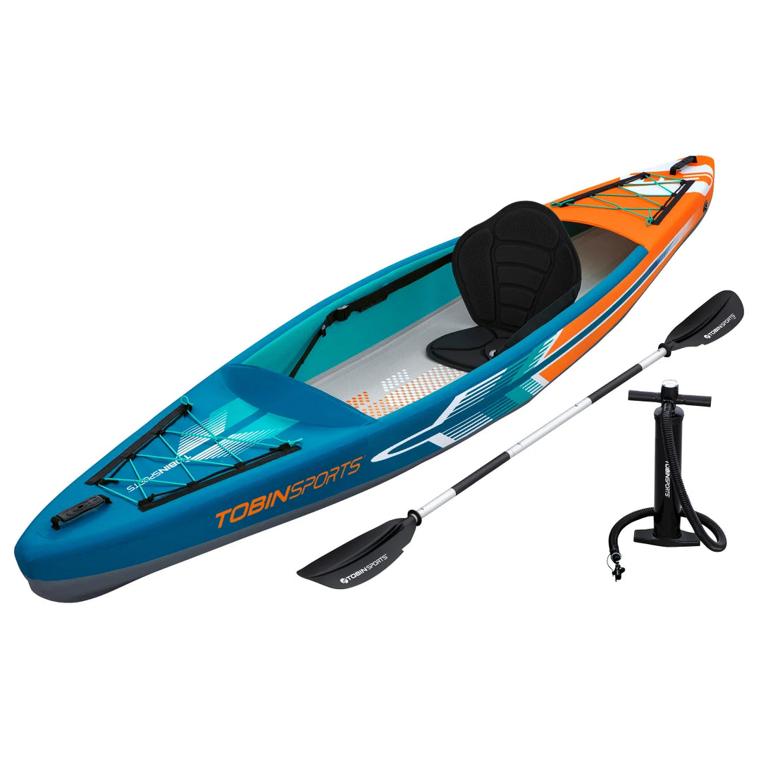 Tobin Sports - Kayak gonflable Breakwater Pro pour 1 personne