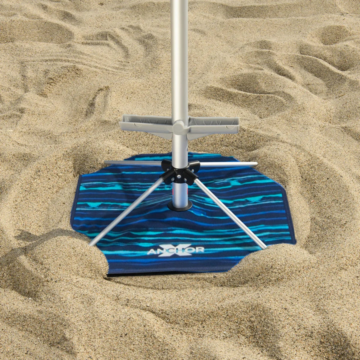 Tommy Bahama - Système de parasol de plage ANCHORX 7,5 pi