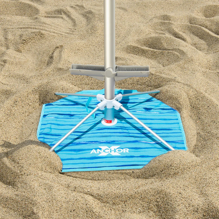 Tommy Bahama - Système de parasol de plage ANCHORX 7,5 pi