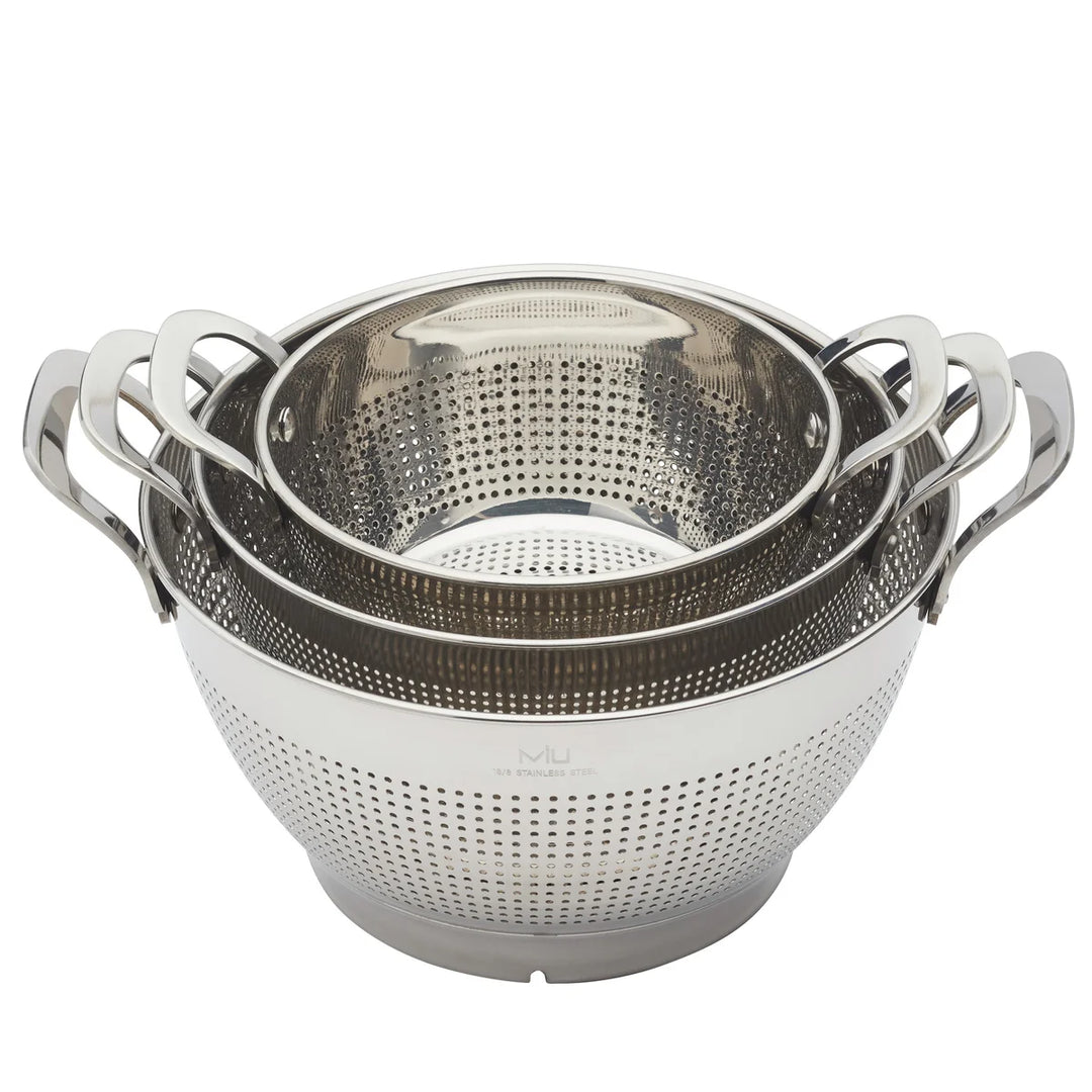MIU 3-Piece Stainless Steel Colander Set