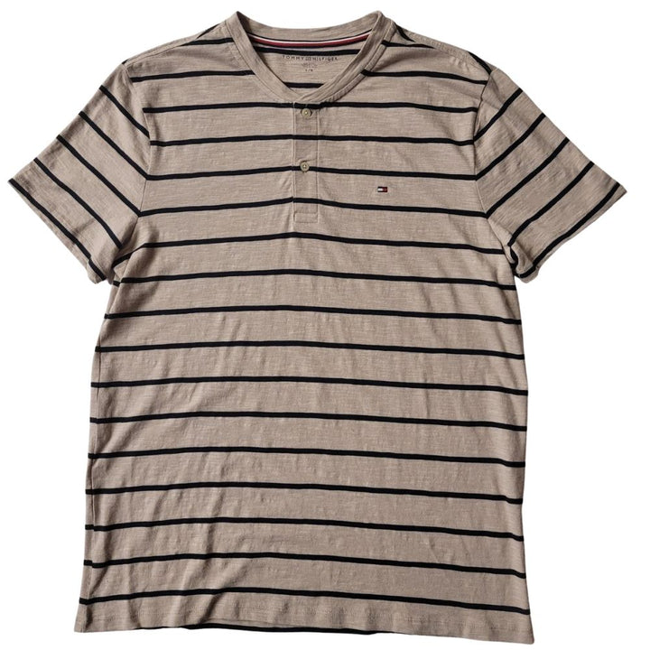 Tommy Hilfiger – Chandail Henley à manches courtes
