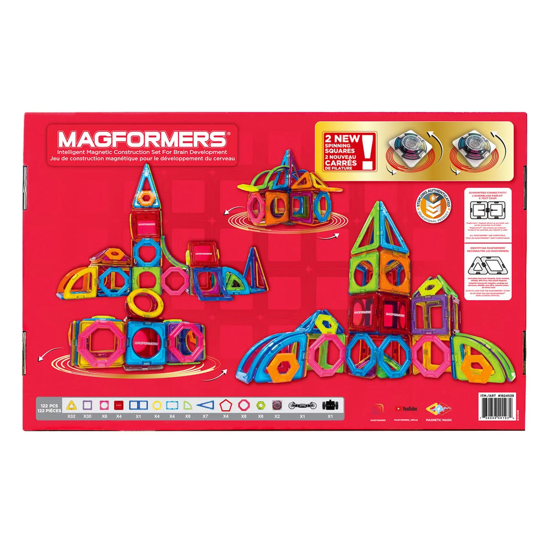 Magformers 122-Piece Building Set