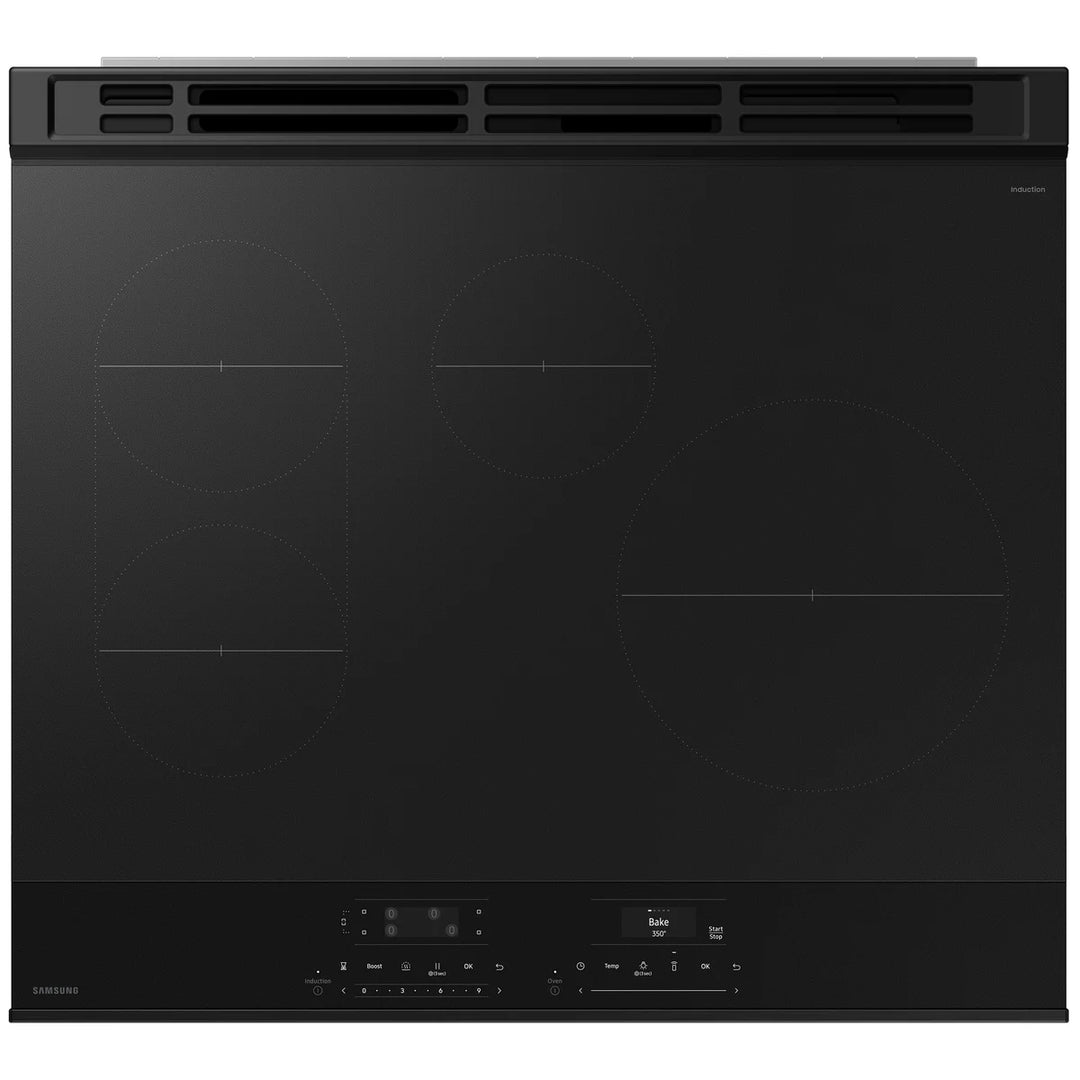 Samsung - Cuisinière à induction encastrable BESPOKE 30 po, 6,3 pi³