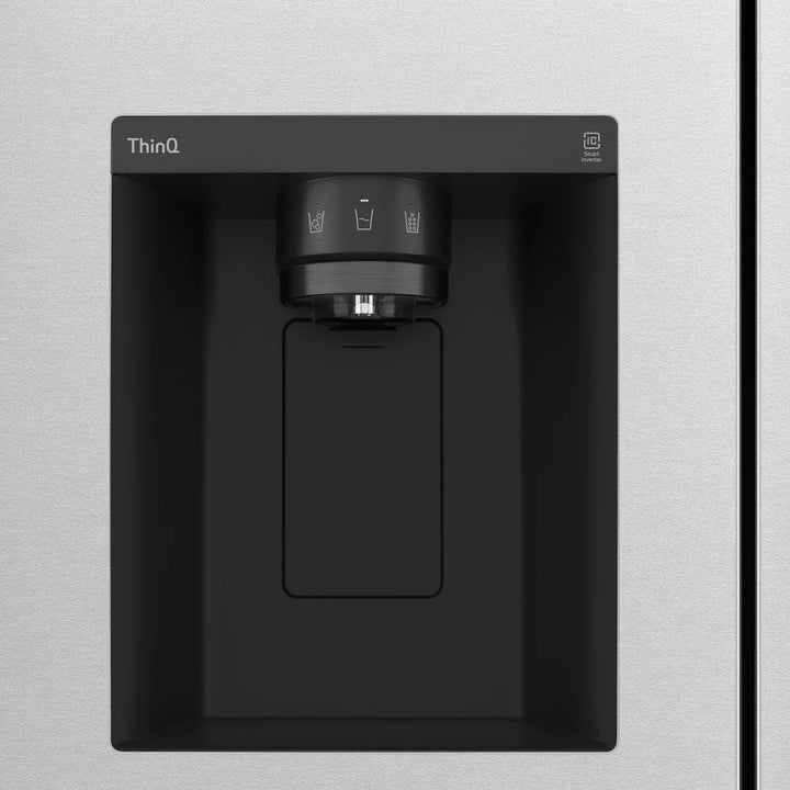 LG - Réfrigérateur côte à côte avec distributeur de glace et d'eau 36 po. 23 pi³