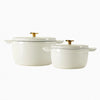 Tramontina - Set of 2 Cast Iron Dutch Ovens with Lids