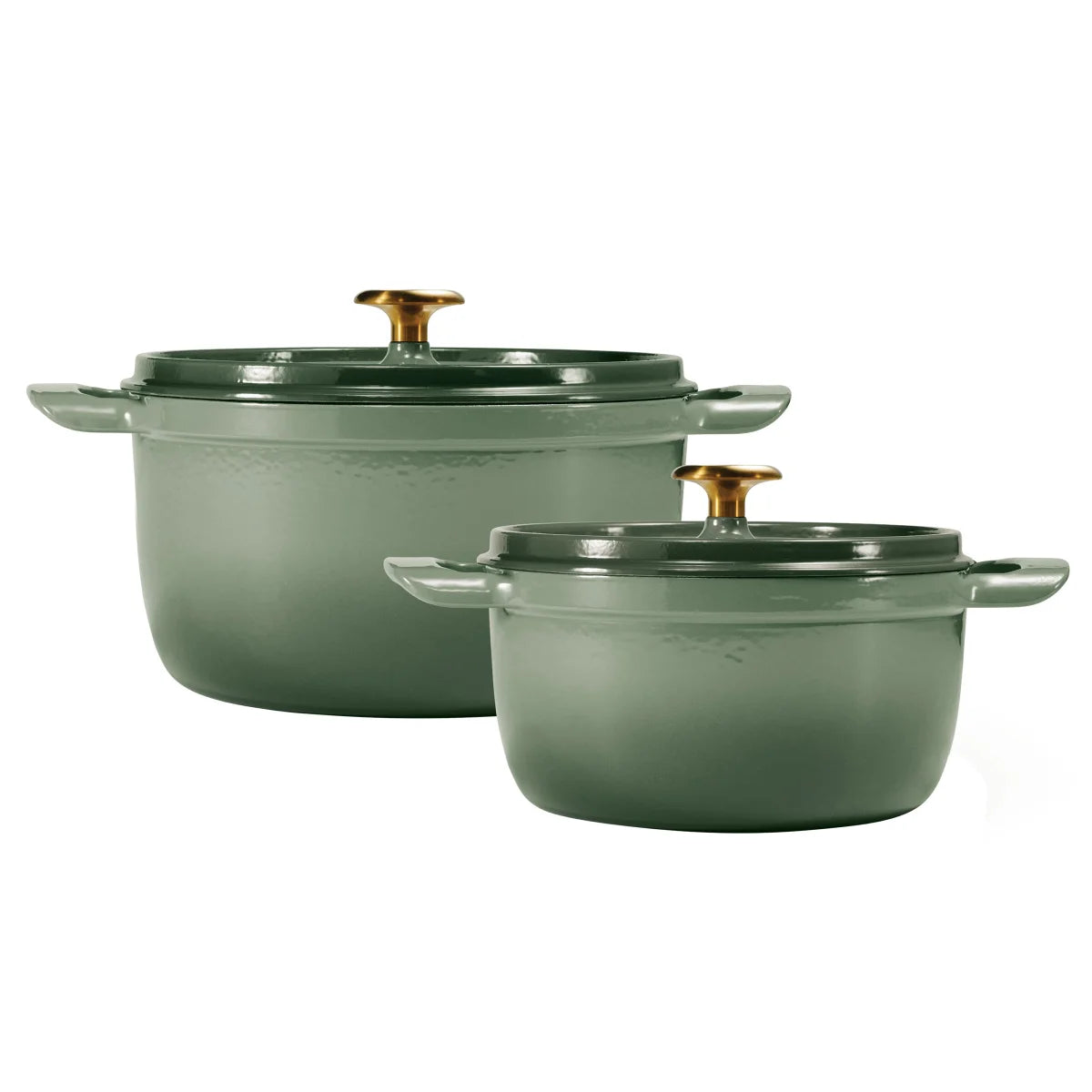 SUNMACON Lot De 3 Mini Cocottes En Fonte 236,8g – Parfaites Pour Pique-nique, Barbecue Ou Cuisine Solo