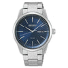 Seiko - Montre Solar avec cadran bleu - SNE525P1J