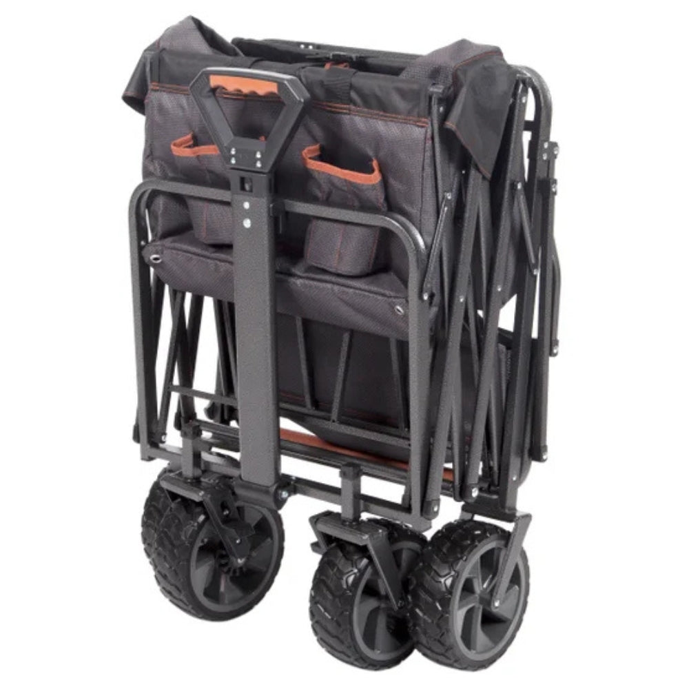 Mac Sports - Deluxe Folding Wagon with Brakes