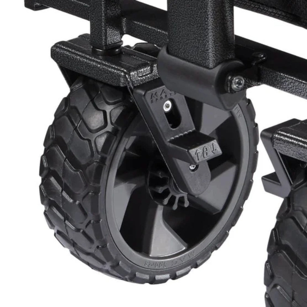 Mac Sports - Deluxe Folding Wagon with Brakes