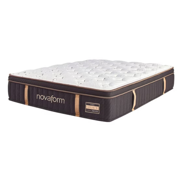 Novaform Legacy - Matelas hybride à plateau euro de 35,5 cm (14 po)