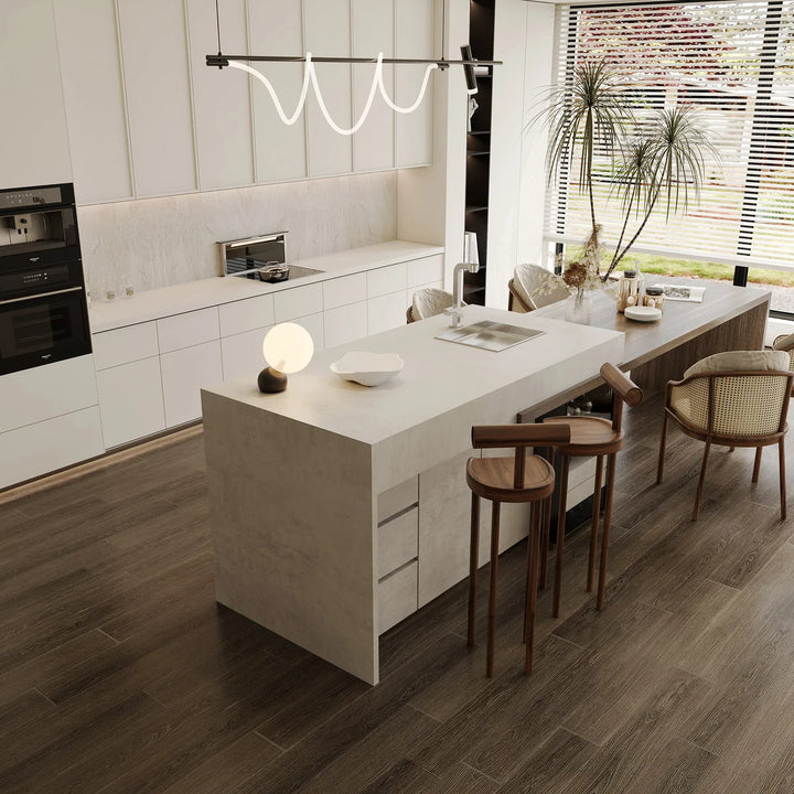 Kairos - Revêtement de sol stratifié résistant à l'eau 19 cm (7,5 po)