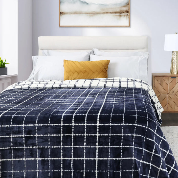 Life Comfort - Jetée en peluche réversible