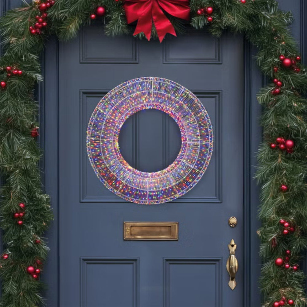 71 cm (28 in) LED Holiday Wreath