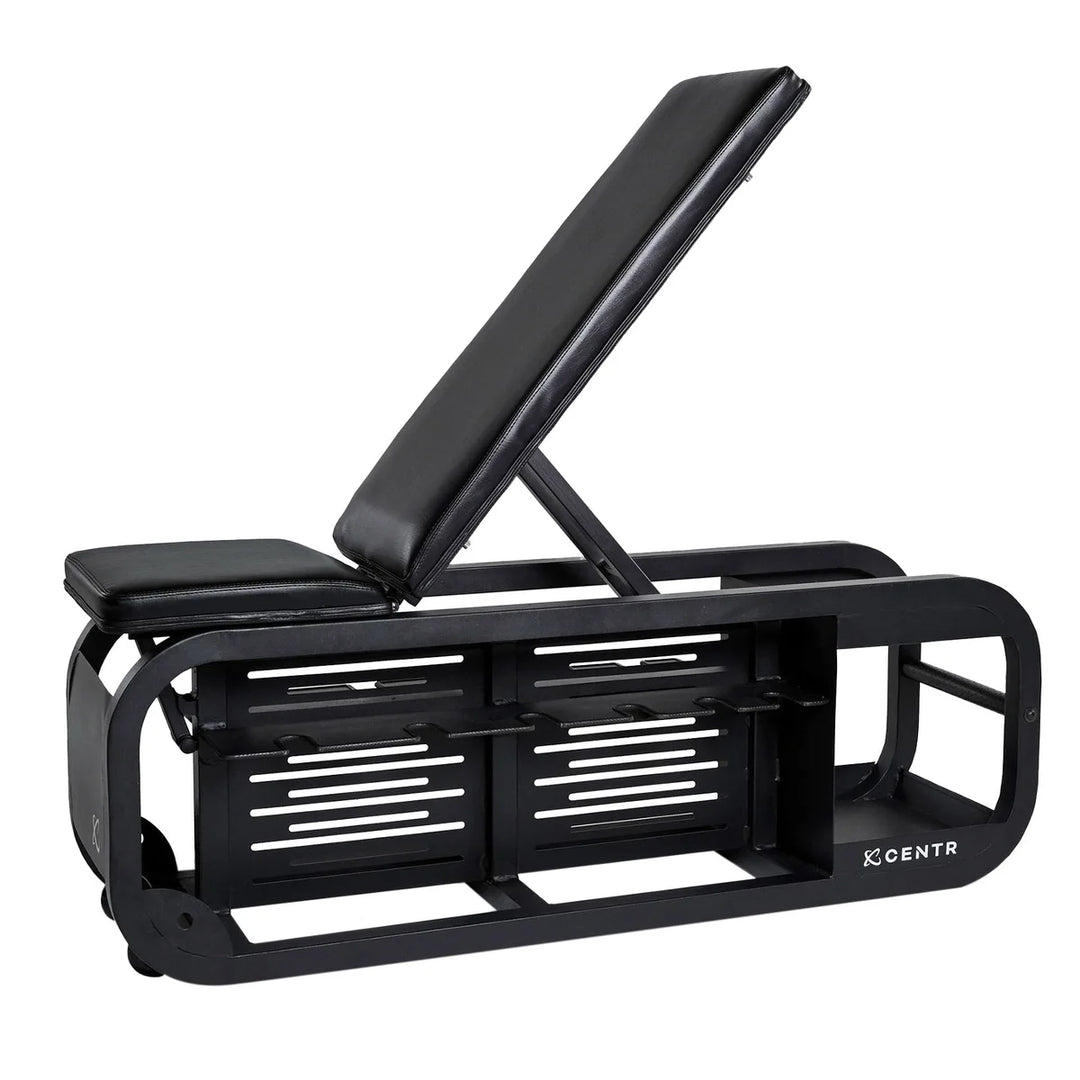 Centr - Banc Fusion avec rangement d’haltères et adhésion