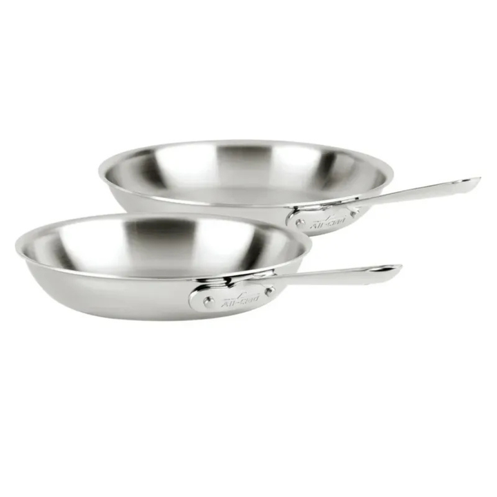 All-Clad - Set of 2 Frying Pans