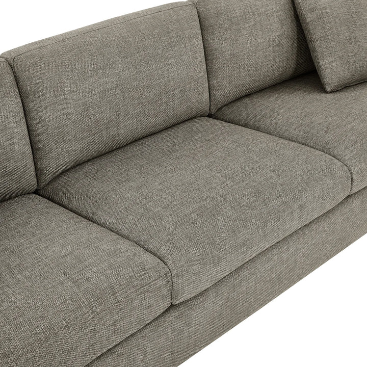 Thomasville - Canapé d'angle 3 pièces en tissu