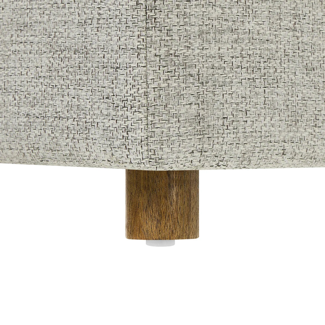 Thomasville - Pouf de rangement en tissu