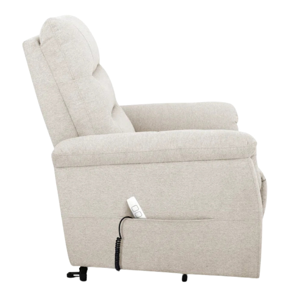 Sealy - Electric reclining chair with adjustable footrest Amber