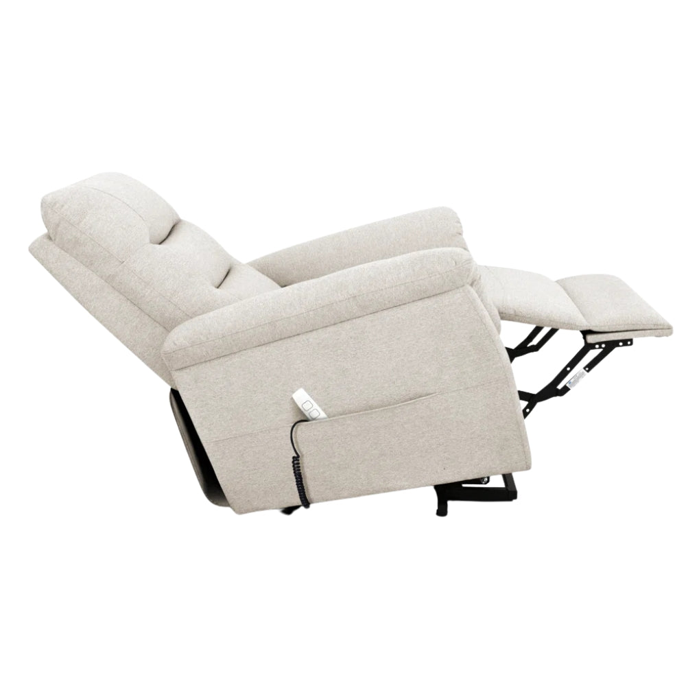 Sealy - Electric reclining chair with adjustable footrest Amber