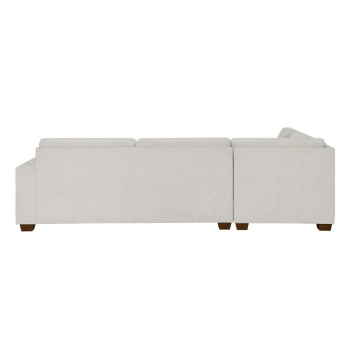 Thomasville Miles - Sectionnel en tissu 3 pièces avec pouf de rangement