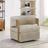 Thomasville – Fauteuil pivotant en tissu