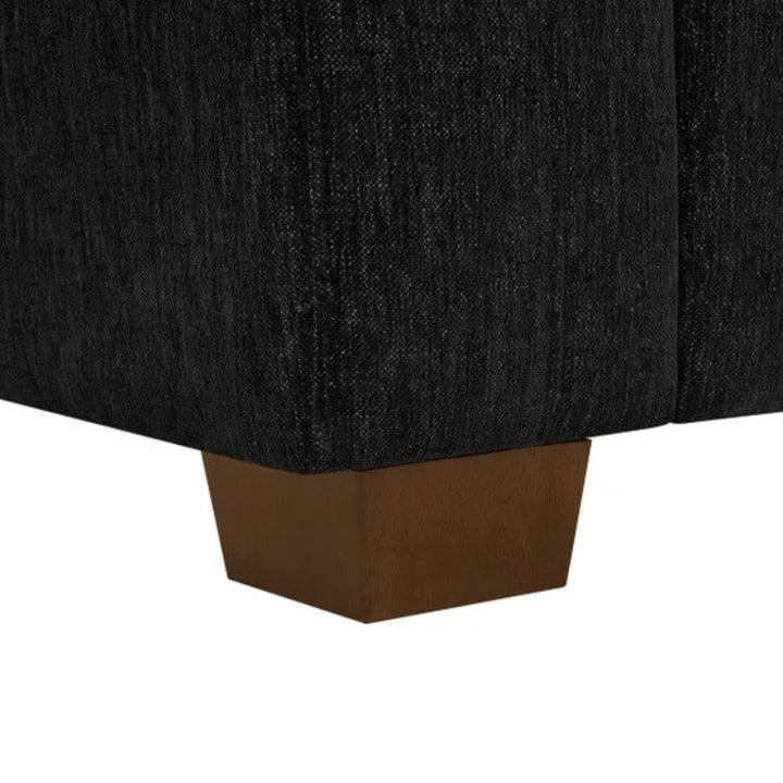 Thomasville – Sectionnel en tissu 3 pièces avec pouf de rangement Walsen