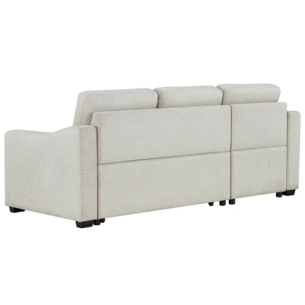 Ramona - Reversible sectional with pull-out bed and storage